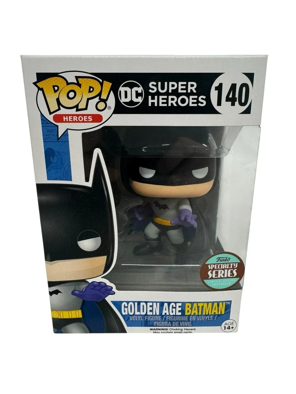 Funko Pop! Vinyl: DC Universe - Golden Age Batman - Funko Shop (Exclusive) #140
